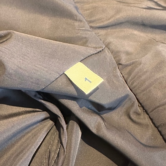 Moncler Navy Ocre Jacket Short Parka Size 1 - Picture 9 of 13